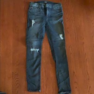 Hudson super skinny jeans.